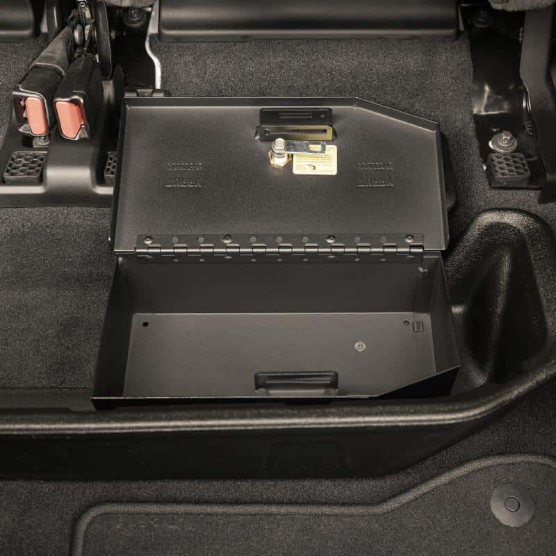 Tuffy Products — Tuffy Jeep Gladiator Compact Underseat Lockbox W/ Keyed Lock
Lockbox - view 3