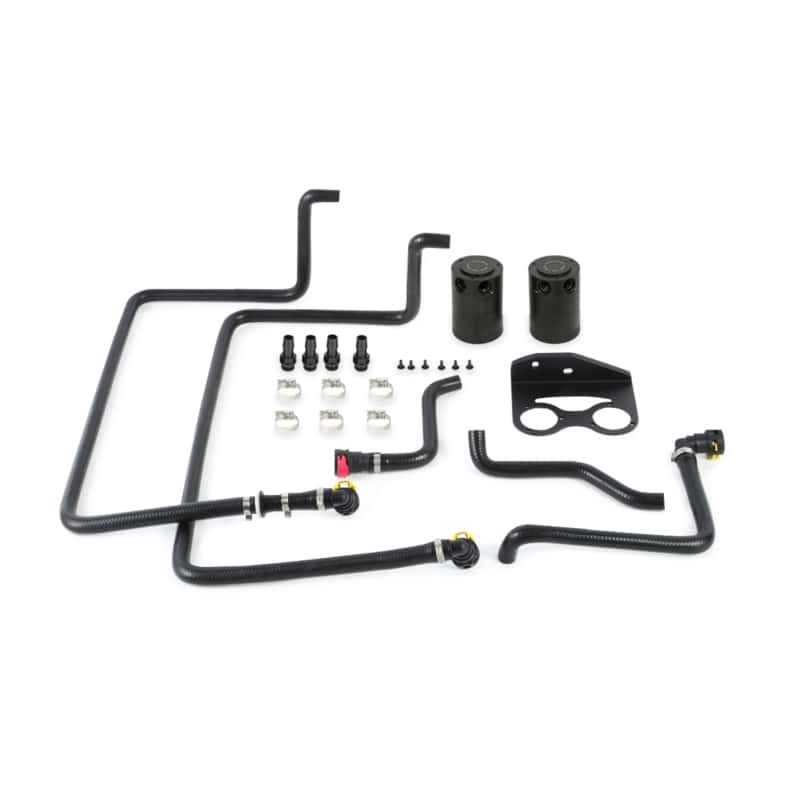 Mishimoto — Mishimoto 15-16 Ford F-150 EcoBoost 3.5L Baffled Oil Catch Can Kit - Black
Oil Catch Can Kit - view 5