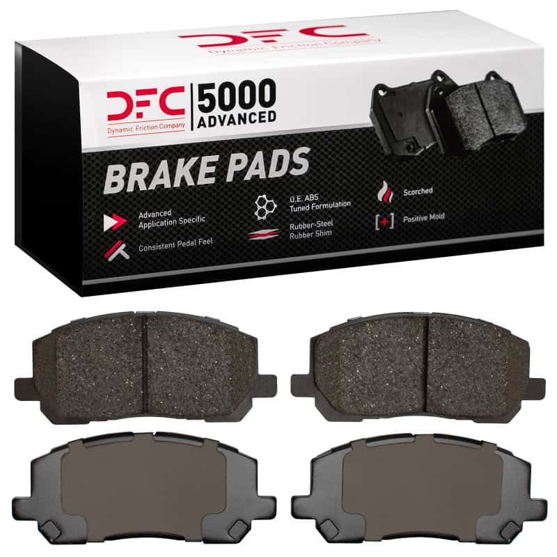 DFC — DFC 01-07 Toyota Highlander Front 5000 Advanced Ceramic Brake Pads
DFC Brake Pad Set - view 1