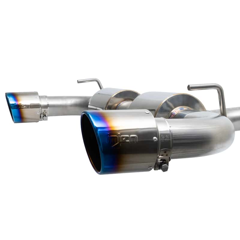 Injen — Injen 19-22 Hyundai Veloster N L4 2.0L Turbo Performance SS Axle Back Exhaust System - Burnt Ti Tips
Exhaust System - view 3