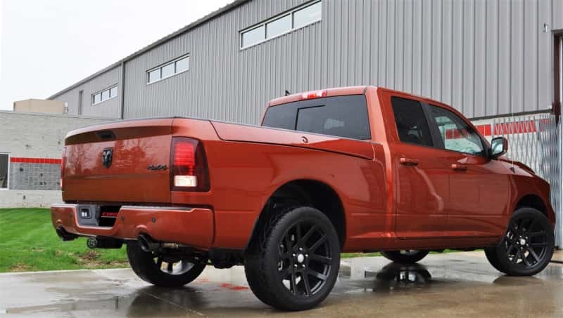 CORSA Performance — Corsa 09-18 Dodge Ram 1500 4.7L/5.7L V8 Quad/Crew Cab/Short Bed Black Dual Rear Exit Cat-Back Exhaus
Exhaust - view 4