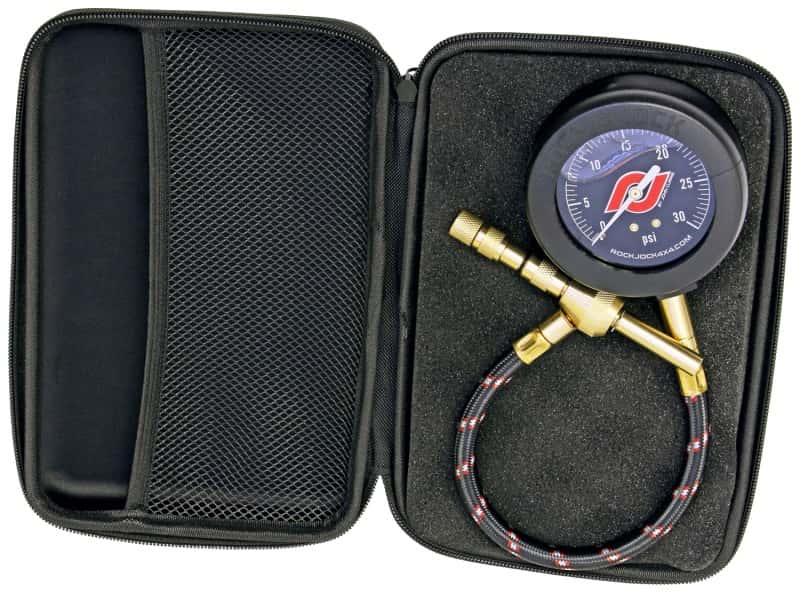 RockJock — RockJock Elite Analog Tire Deflator 3in Stainless Steel Liquid Filled Gauge Beadlock Friendly
Tire Deflator - view 3