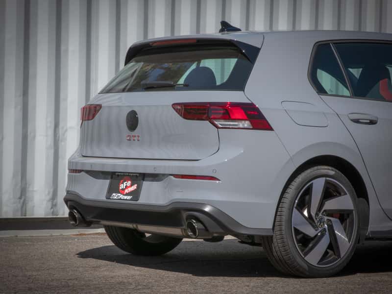 aFe — aFe Gemini XV 3in to 2 1/2in 304 SS Cat-Back Exhaust 22-23 Volkswagen GTI (MK8) 2.0L w/ Carbon Tips
Cat-Back Exhaust - view 5