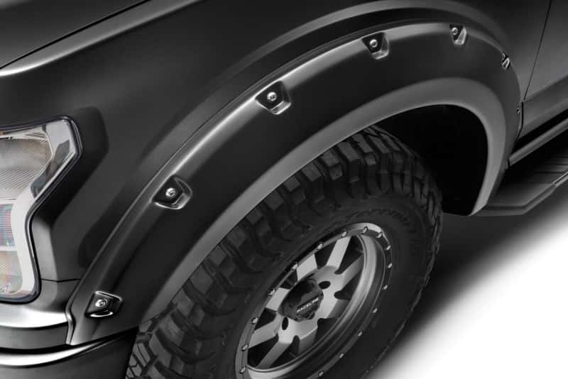 Bushwacker — Bushwacker 18-20 Ford F-150 (Excl Models w/Tech Pkg) Pocket Style Flares 4pc - Agate Black Met
FF Pocket 4Pc Color
Fender Flare - view 6