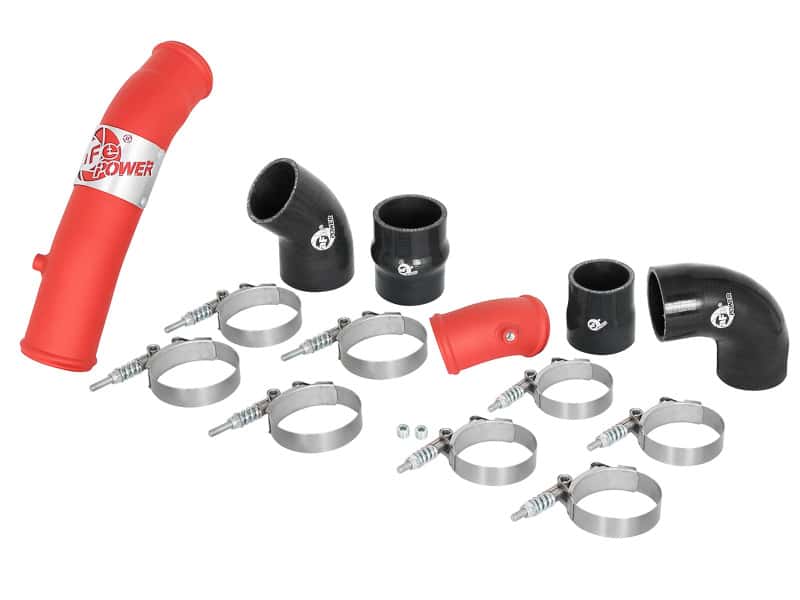aFe — aFe Bladerunner Intercooler Tube Hot/Cold - Red 2017 Honda Civic Type R L4-2.0L (t)
Charge Pipe Kit - view 5