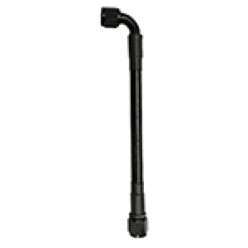 Fragola — Fragola -10AN PTFE Hose Assembly Straight x 90 20in - view 1