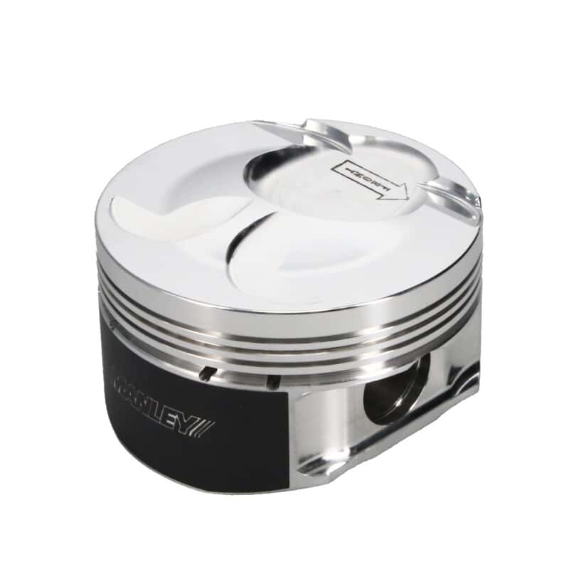 Manley Performance — Manley Ford 3.5L Ecoboost 3.642in Bore 1.239in Comp Height -5.0cc Dish Piston Set
Piston Set - view 6
