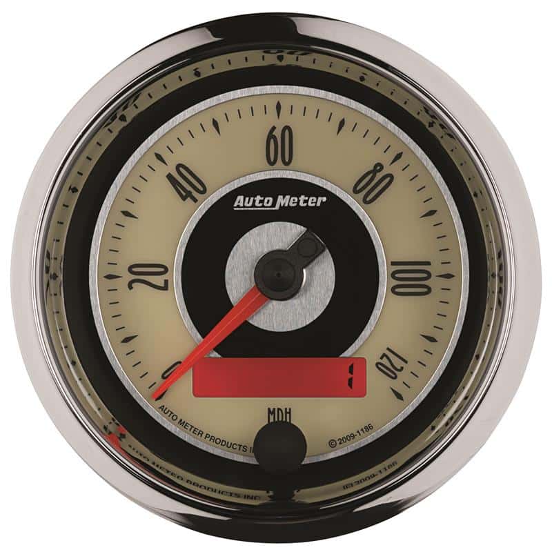 AutoMeter — AutoMeter Gauge Speedometer 3-3/8in. 120MPH Elec. Programmable Cruiser
GA 3.4" SPD ELEC CRU - view 2