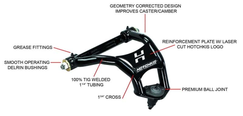 Hotchkis — Hotchkis 64-72 GM A-Body Upper A-Arms
Upper A-Arms Stock
Control Arm - view 2