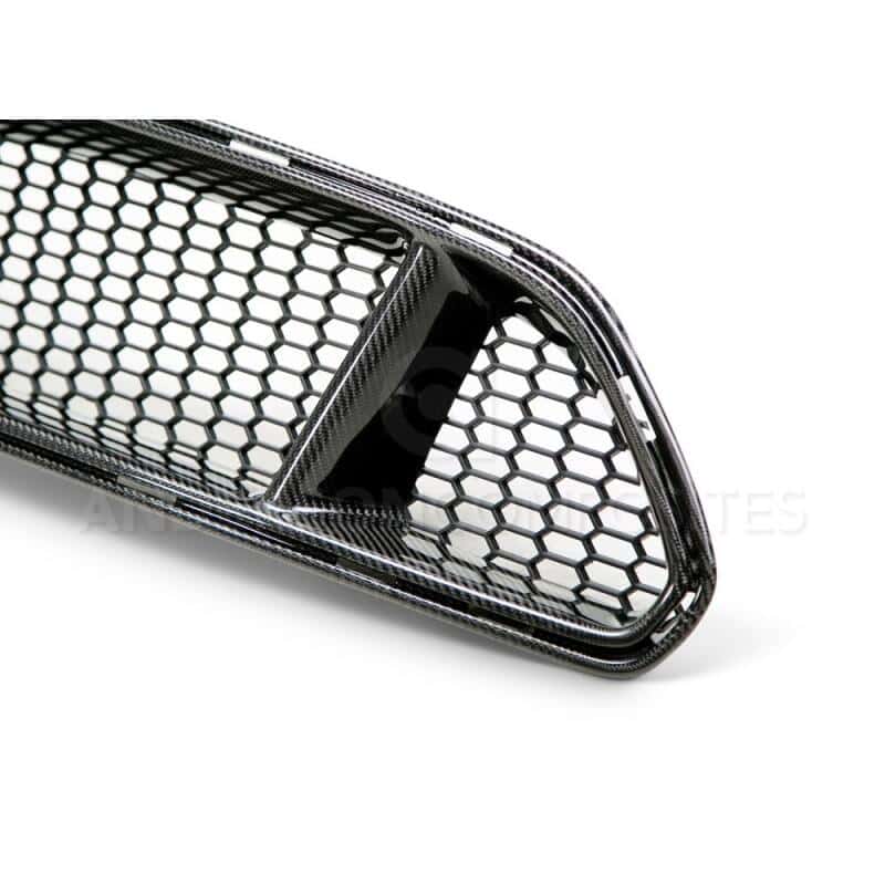 Anderson Composites — Anderson Composites 15-16 Ford Mustang Type-GT Front Upper Grille - view 5