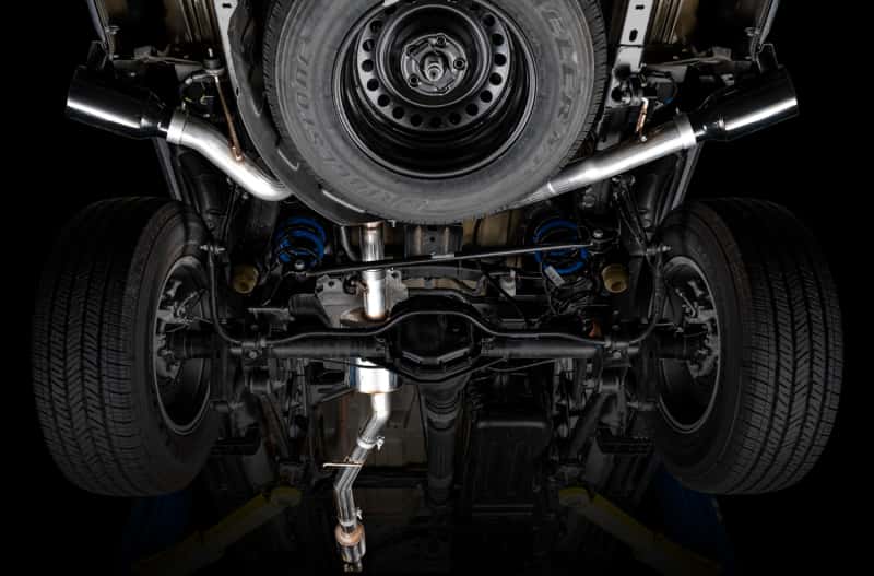 AWE Tuning — AWE Tuning 20-21 Jeep Gladiator JT 3.6L Tread Edition Cat-Back Dual Exhaust - Diamond Black Tip
Tread Exhaust - view 12