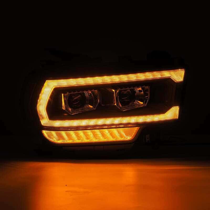 AlphaRex — AlphaRex 19-21 Ram 2500 PRO-Series Projector Headlights Plank Style Black w/Activation Light
Projector Headlights - view 3