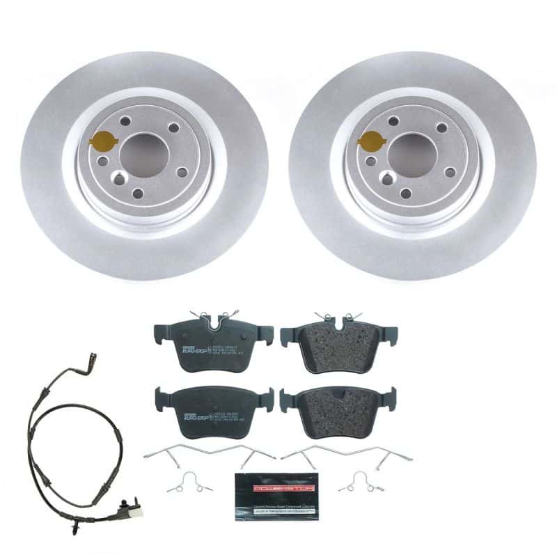 PowerStop — Power Stop 17-20 Jaguar XE Rear Euro-Stop Brake Kit - view 1