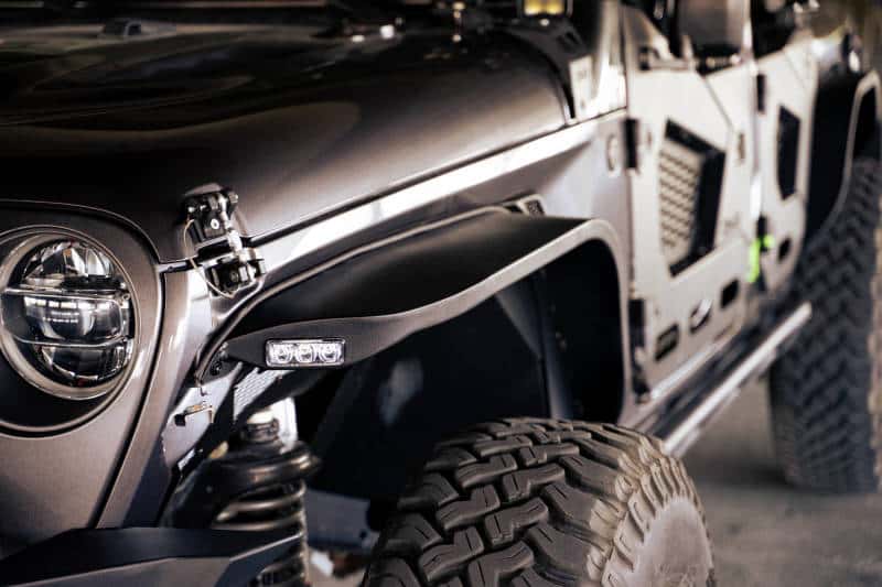 DV8 Offroad — DV8 Offroad 18-23 Jeep Wrangler JL Slim Fender Flares
Jeep Fender Flares - view 13