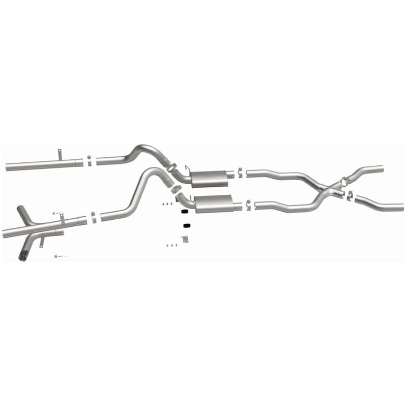 Magnaflow — MagnaFlow Sys C/B 55-57 Chevy Bel Air V8 3inch
Crossmember-Back
Cat-Back - view 6