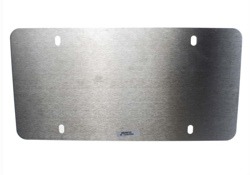 Ford Racing — Ford Racing Stainless Steel Marque Plate
License Plate - view 6