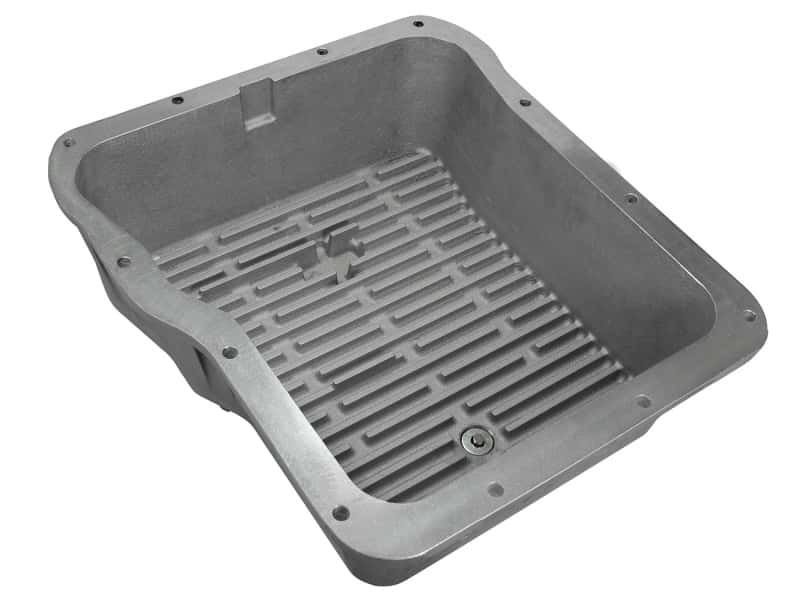 aFe — aFe Transmission Pan Cover (Raw); GM Diesel Trucks 01-14 V8-6.6L (td)
Transmission Pan - view 4