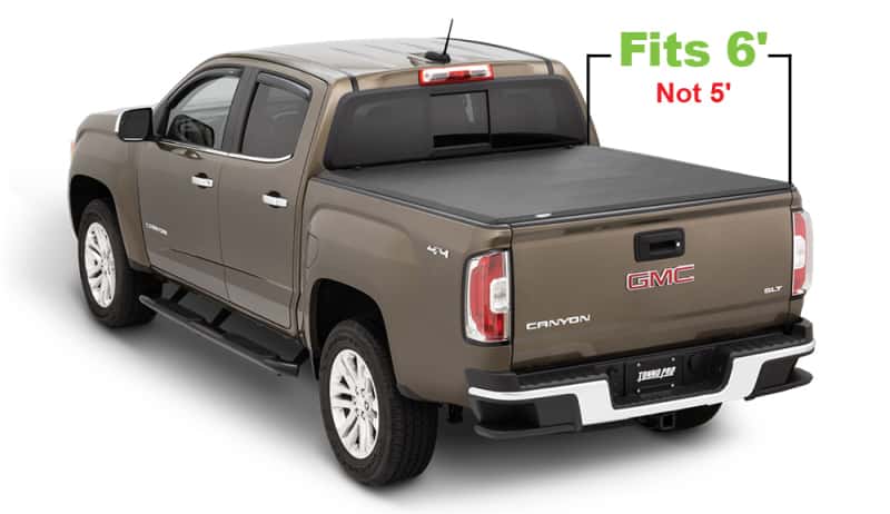 Tonno Pro — Tonno Pro 15-19 Chevy Colorado 6ft Fleetside Tonno Fold Tri-Fold Tonneau Cover
Soft Tri-Fold Cover - view 6