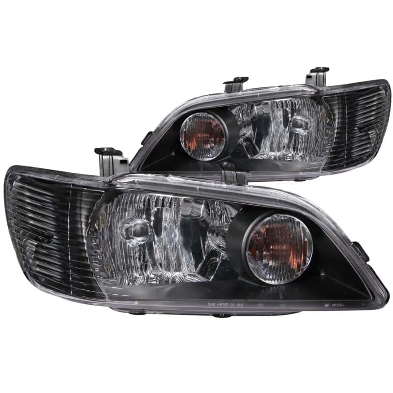 ANZO — ANZO 2002-2003 Mitsubishi Lancer Crystal Headlights Black
Head Light Set
HdLtSet - view 2