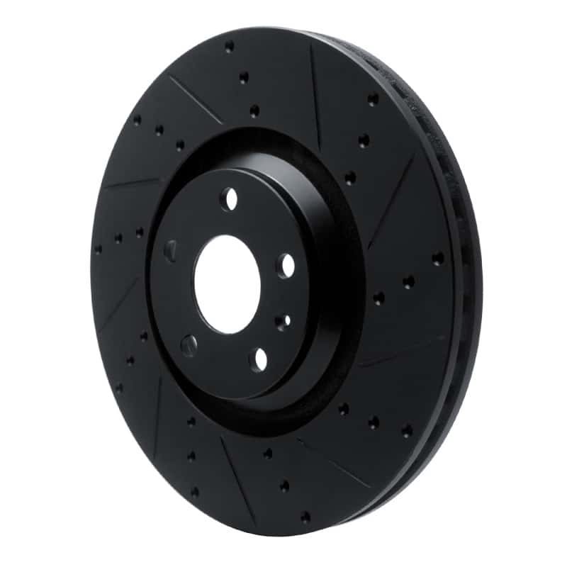 R1 Concepts — R1 12-15 Audi TTS Quattro Front Right Drilled & Slotted Black Brake Rotor
R1 Brake Rotor Drill - view 2