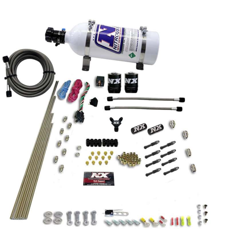 Nitrous Express — Nitrous Express 8 Cyl Dry Direct Port 2 Solenoids Nitrous Kit (200-600HP) w/5lb Bottle
Injection System Kit
N2OSys - view 3