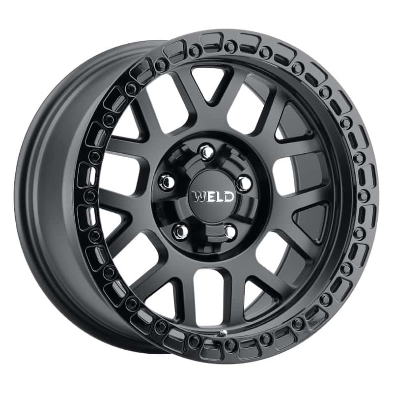 Weld — Weld Off-Road W104 17X9.0 Cinch 5X114.3 5X127 ET00 BS5.00 Satin Black Gloss Black 78.1 - view 3