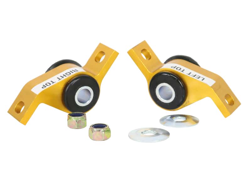 Whiteline — Whiteline 93-00 Subaru Impreza Non-Turbo Front Lower control arm anti-dive caster kit
Bushing Kit - view 3