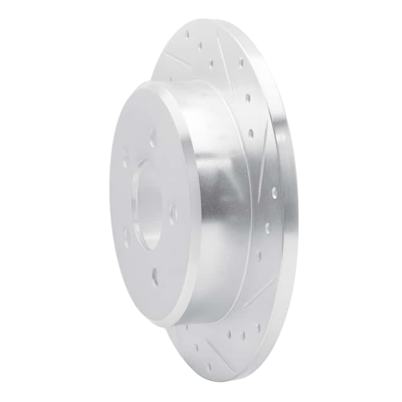 R1 Concepts — R1 91-95 Ford Crown Victoria Rear Right Drilled & Slotted Silver Brake Rotor
R1 Brake Rotor Drill - view 2