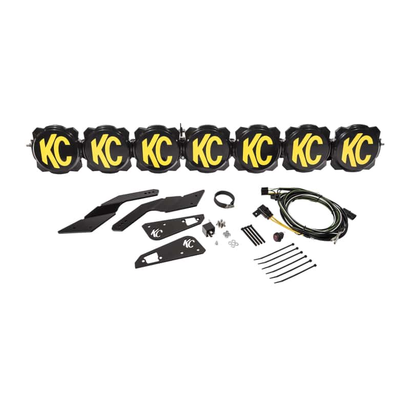 KC HiLiTES — KC HiLiTES Can-Am X3 45in. Pro6 Gravity LED 7-Light 140w Combo Beam Overhead Light Bar System
Gravity LEDs - view 5