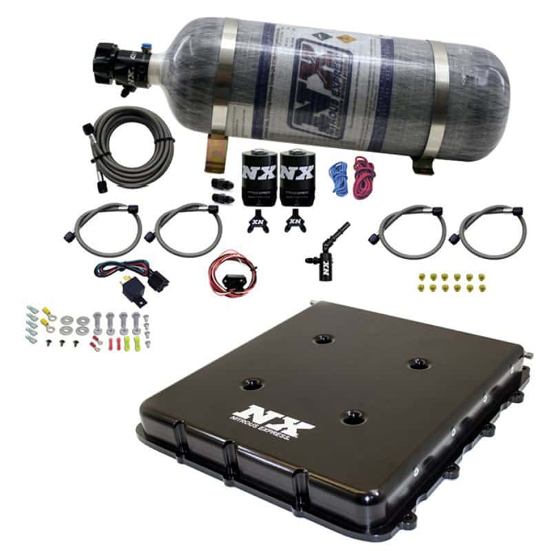Nitrous Express — Nitrous Express Nitrous Kit w/Billet LT4 Supercharger Lid w/12lb Bottle
Injection System Kit
N2OSys - view 3