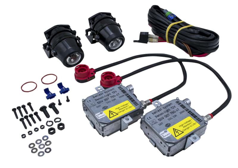 Hella — Hella Lamp Kit Micro DE XENON DRV BLK D2S 12V EC
Driving Lamp Kit - view 13