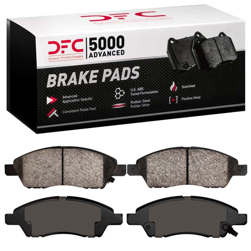 DFC — DFC 11-25 Nissan Note (Mexico) Front 5000 Advanced Ceramic Brake Pads
DFC Brake Pad Set - view 1