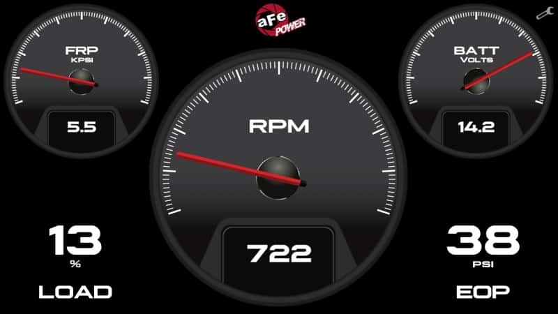 aFe — aFe AGD Advanced Gauge Display Digital 5.5in Monitor 08-18 Dodge/RAM/Ford/GM Diesel Trucks
Display Monitor - view 8