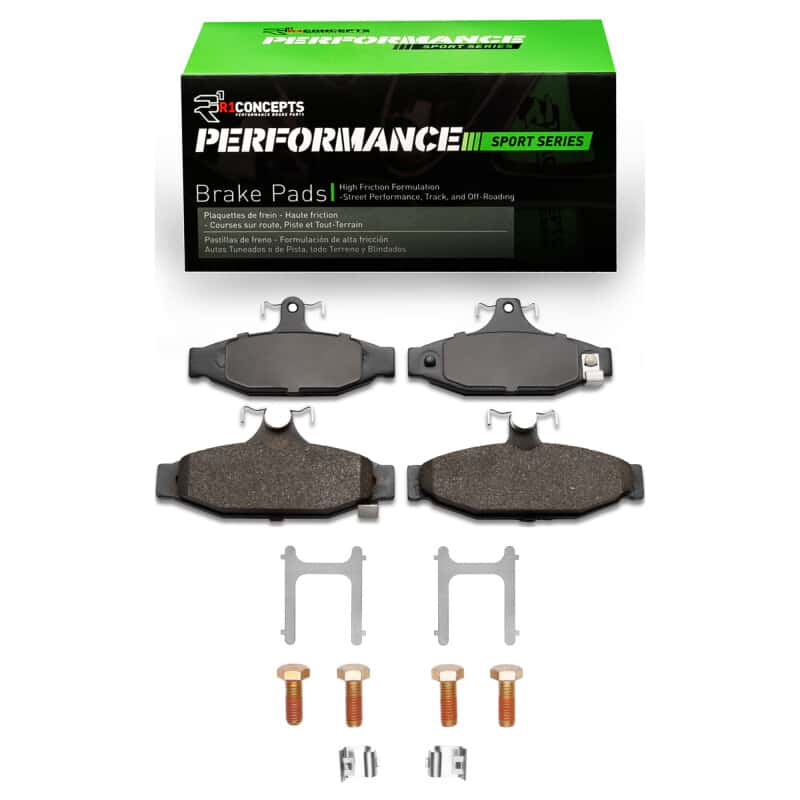 R1 Concepts — R1 1985-1997 Chevrolet Camaro Rear R1 Performance Sport Pads & Hardware Kit
R1 Performance Sport - view 1