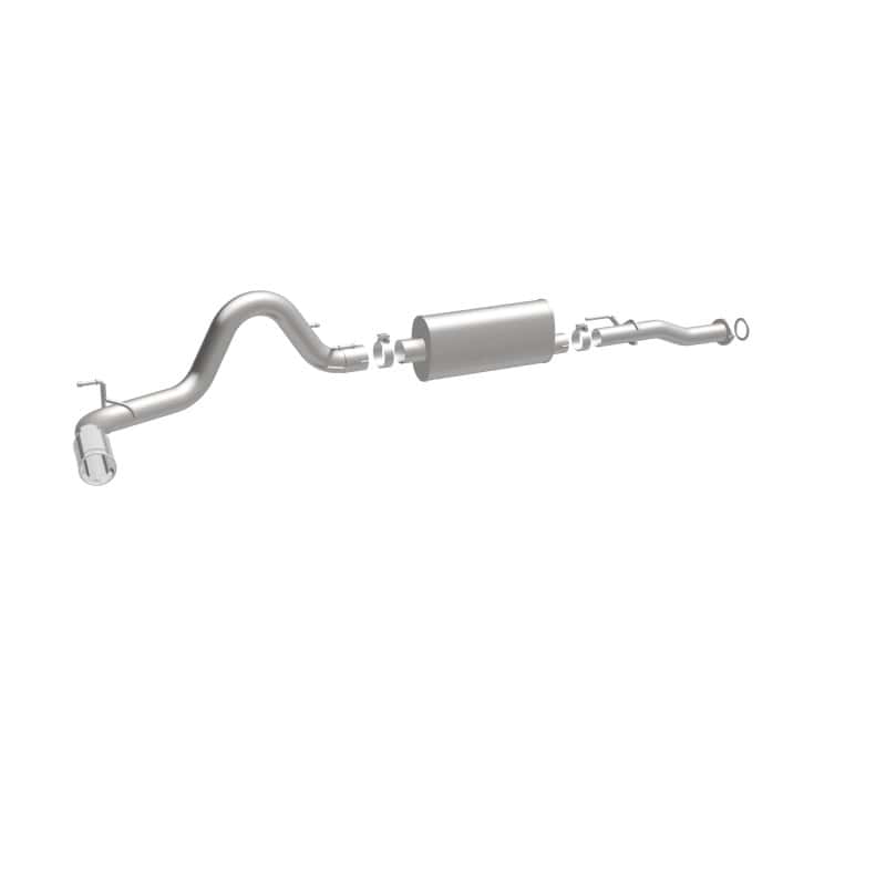 Magnaflow — MagnaFlow Cat-Back 2016 Toyota Tacoma 3.5L V6 SS 3in Single Pass Side Exit Rear 4in Tip
Cat-Back - view 6