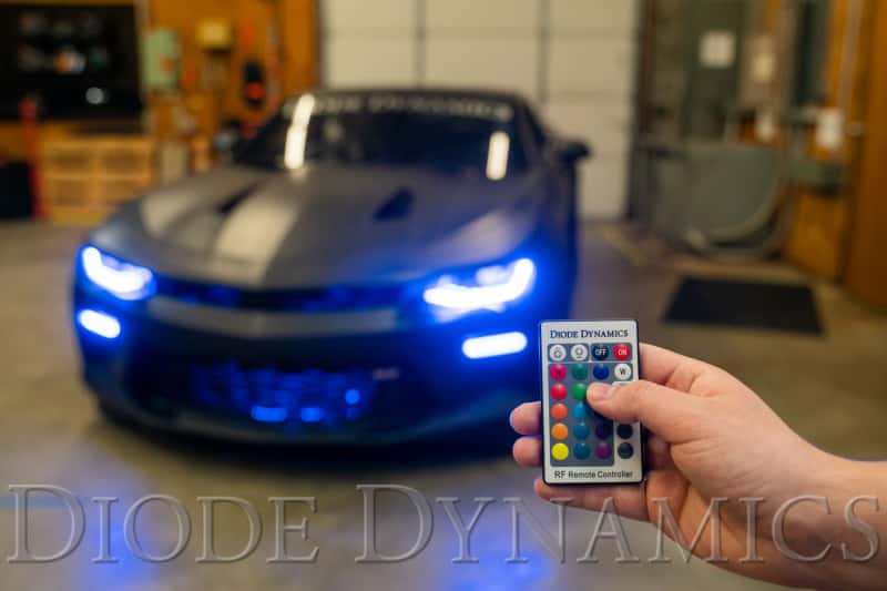 Diode Dynamics — Diode Dynamics RGBW 24-Key M8 RF Controller - view 2
