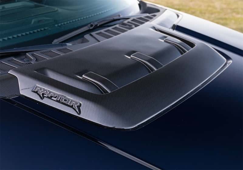 Ford Racing — Ford Racing 21-24 Ford F150 Raptor Carbon Fiber Hood Vent - Gloss
Hood Panel - view 6