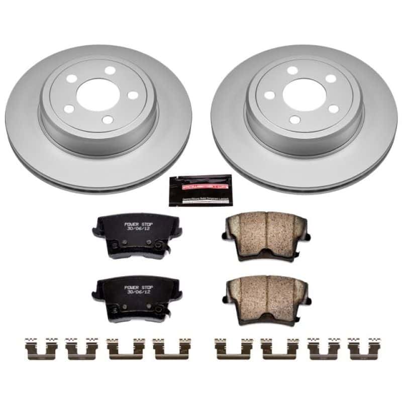 PowerStop — Power Stop 05-19 Chrysler 300 Rear Z17 Evolution Geomet Coated Brake Kit - view 1
