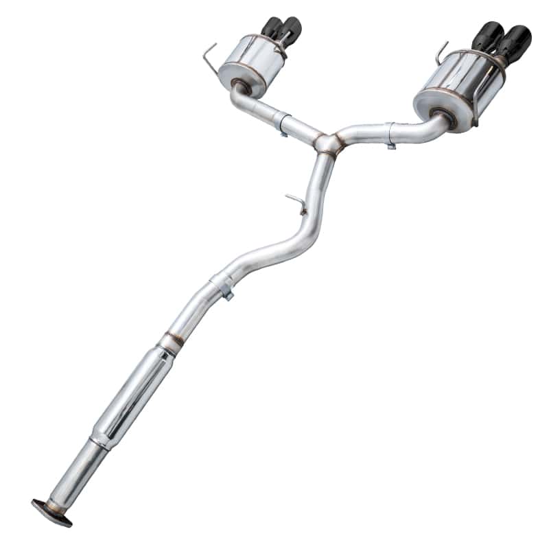 AWE Tuning — AWE Tuning Subaru STI VA / WRX GV / STI GV Sedan Touring Edition Exhaust - Diamond Black Tip (102mm)
Touring Exhaust - view 2