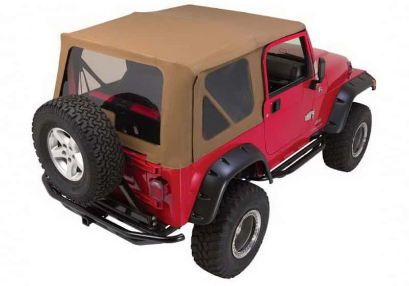 Rampage — Rampage 1997-2006 Jeep Wrangler(TJ) Complete Top - Spice Denim
Complete Soft Top Kt
Top-Soft - view 2