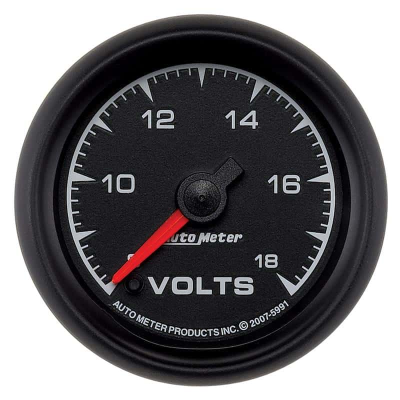 AutoMeter — Autometer ES 2-1/16in 18V Digital Stepper Motor Voltmeter
2" VOLT 18V STEPR ES - view 2