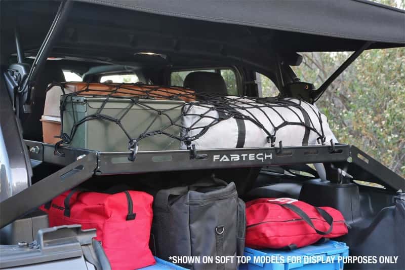 Fabtech — Fabtech 18-21 Jeep JL 4WD 4-Door Interior Cargo Rack - view 8