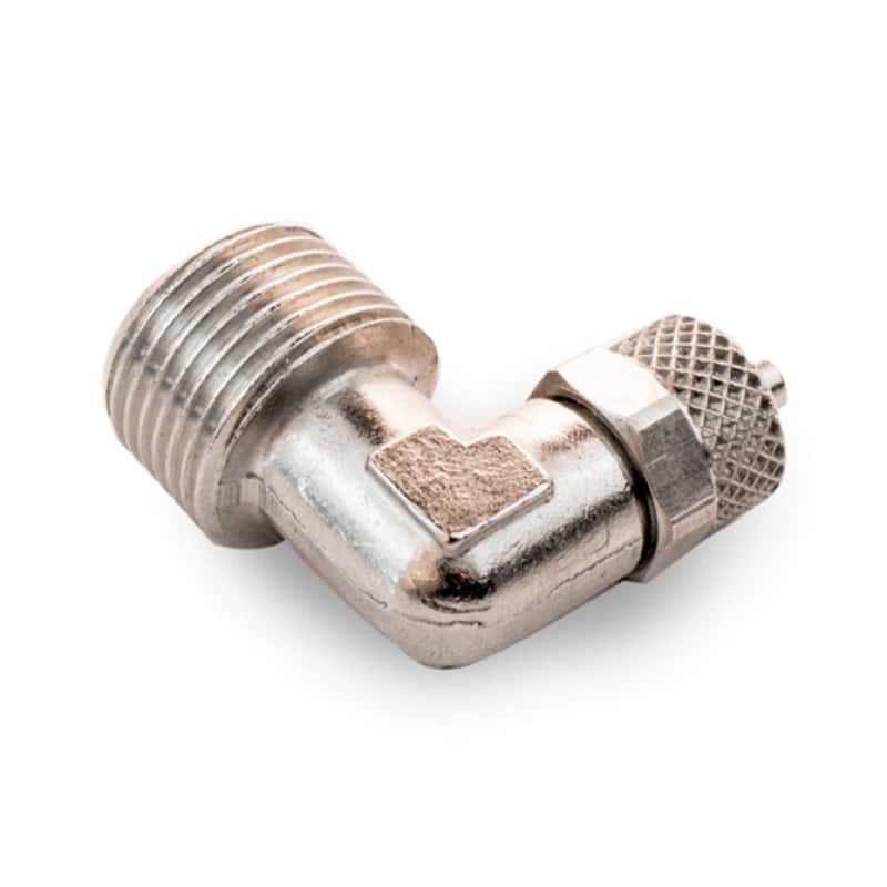 Snow Performance — Snow Performance 3/8in NPT 90 Degree Elbow Water Fitting
QuickConnect Fitting - view 1