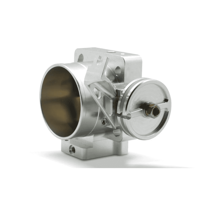 BLOX Racing — BLOX Racing 72mm Billet Throttle Body - Anodized Silver - view 2