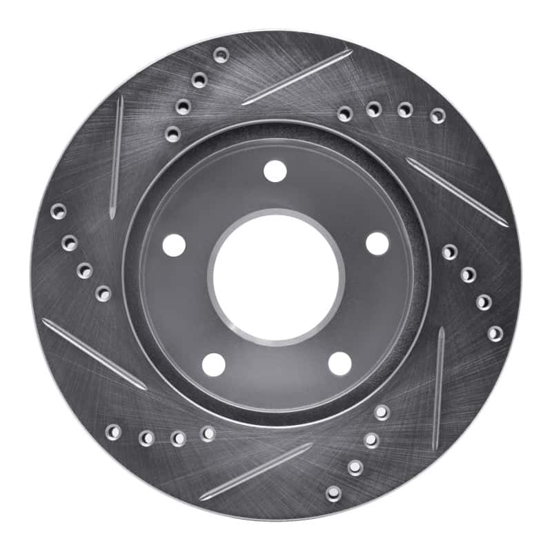R1 Concepts — R1 1979-1998 Buick Riviera Front/Rear Right Drilled & Slotted Silver Brake Rotor
R1 Brake Rotor Drill - view 5