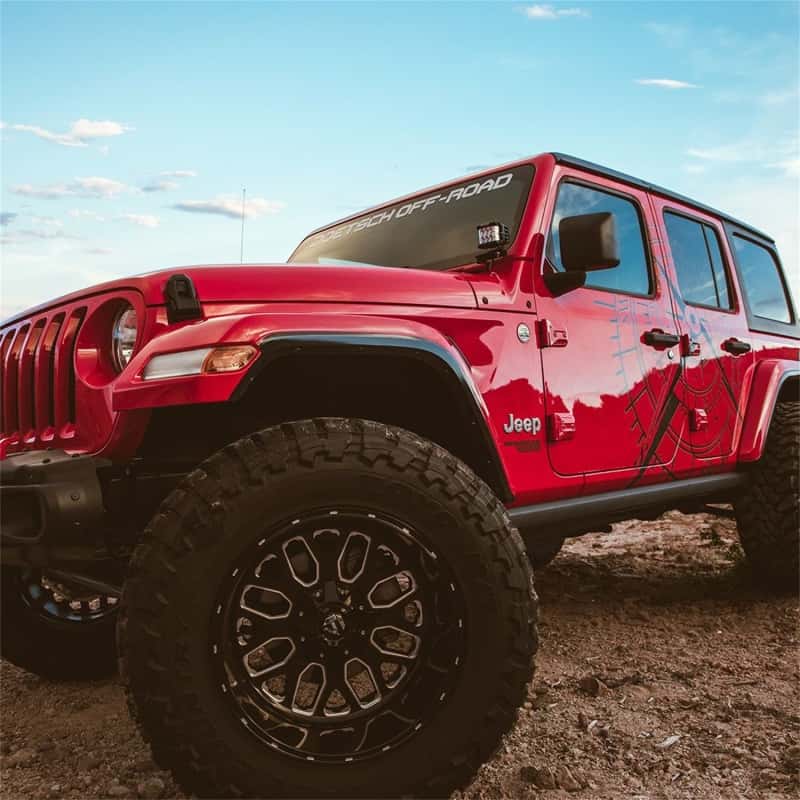 Rigid Industries — Rigid Industries 2018 Jeep JL - A-Pillar Mount Kit - Mounts Set of D / D-SS / SR-M / Ignite Series
18 JEEP JL A-PLR MNT
A-PILLAR MOUNT - view 6