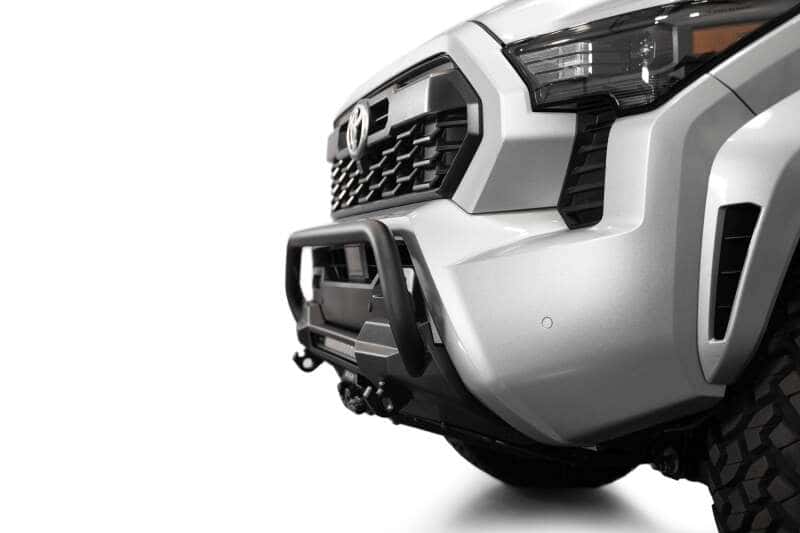 Addictive Desert Designs — Addictive Desert Designs2024+ Toyota Tacoma Stealth Center Mount Winch Front Bumper w/ Top Hoop
Bumper- Front - view 12