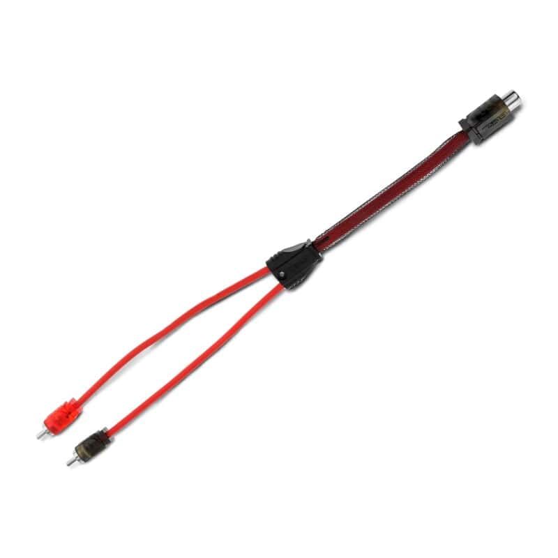 DS18 — DS18 Level 2 RCA Wire Y Connector 1 Female to 2 Male - view 2