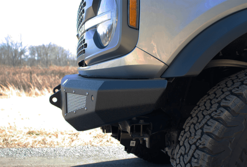 Fishbone Offroad — Fishbone Offroad 2021+ Ford Bronco Front Bumper - Black - view 6