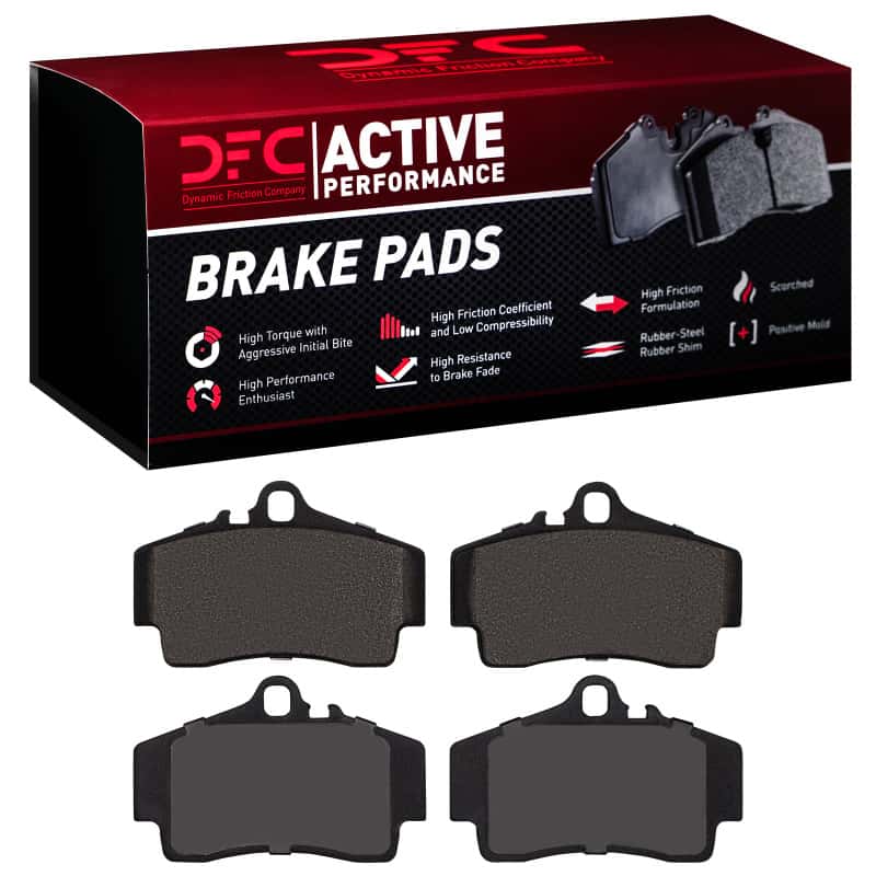 DFC — DFC 97-12 Porsche 911 Rear Active Performance Pads - Low Metallic
DFC Brake Pad Set - view 1